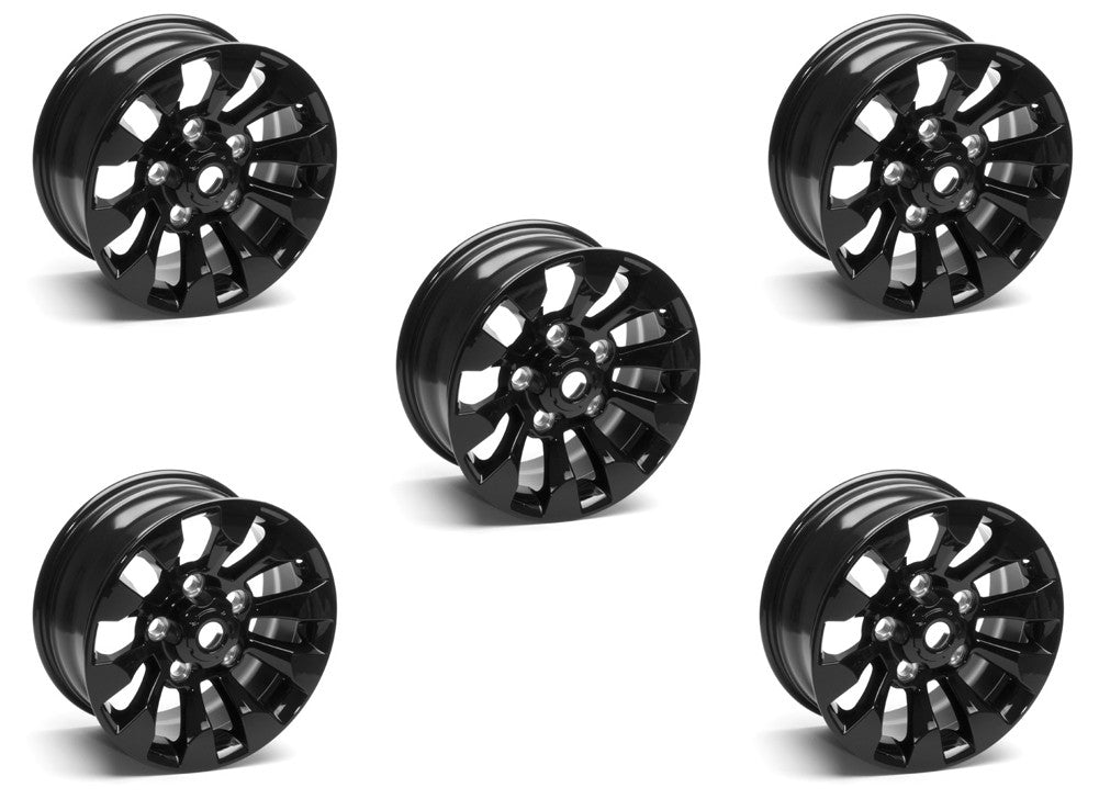 Set of Five (5) - 18'' Sawtooth Alloy Wheel Part BA3460B