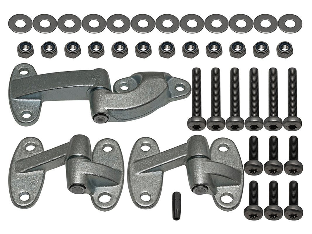 LR SERIES DEFENDER REAR END DOOR HINGE KIT DA1240SS