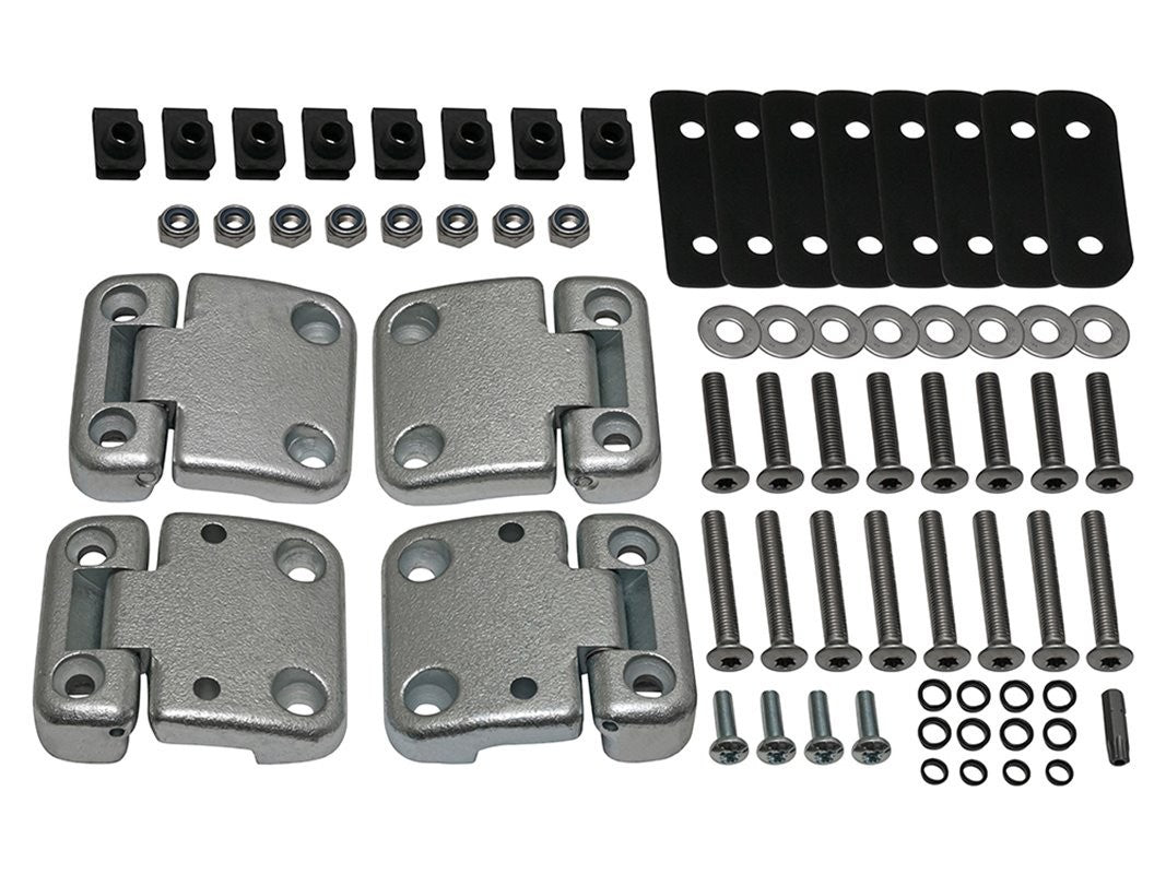 Land Rover Defender / Series III Front Door Hinge Kit SS Bolts DA1070SS