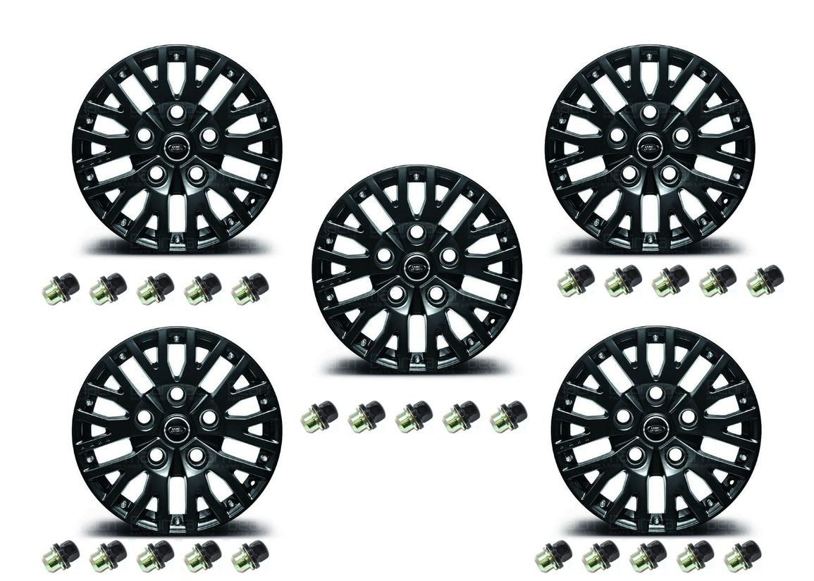 Set of 5 DEFENDER KAHN 1983 18" Alloy Wheel Rim With Lugs Part BA8824 and RRD500560B