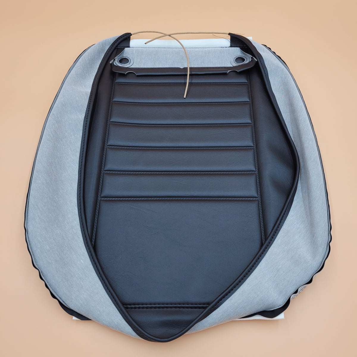 LAND ROVER DEFENDER 1990 - 2013 FRONT OUTER SEAT BASE "BLACK" COVER PART DA4028