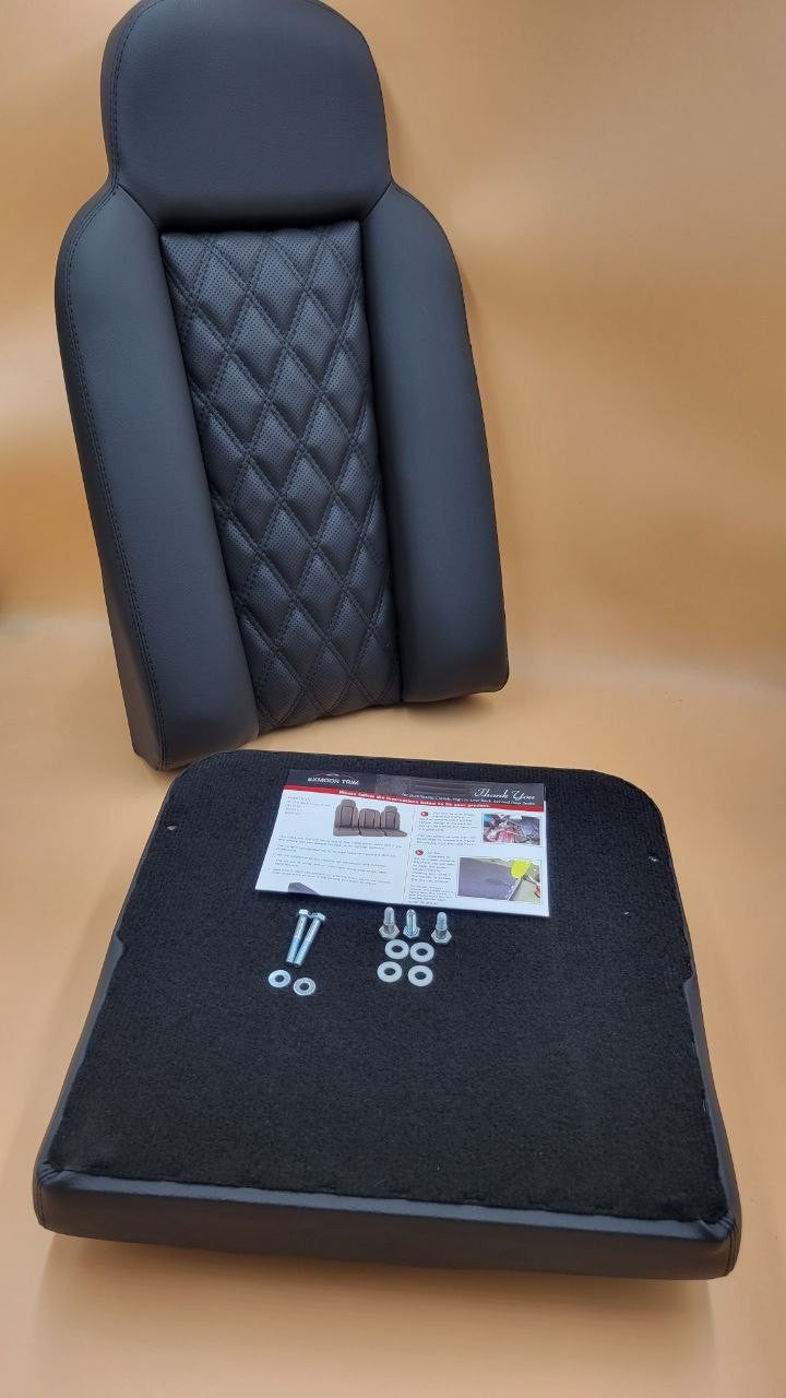 LR SERIES DEFENDER Classic High Back Diamond Black EXT350-DBXS