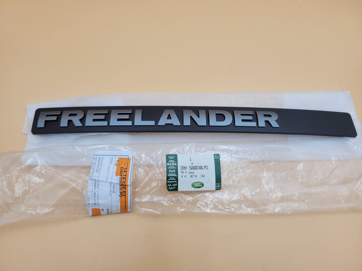 LAND ROVER FREELANDER BADGE GENUINE PART DAH500030LPO