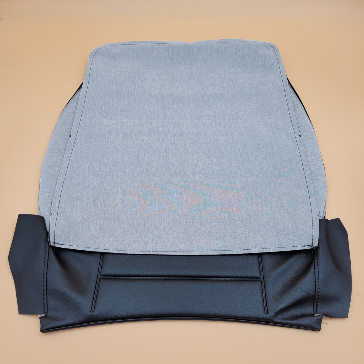 Land Rover Defender 90 Set Of 2 Front Seat Back Cover - Grey Part DA4042
