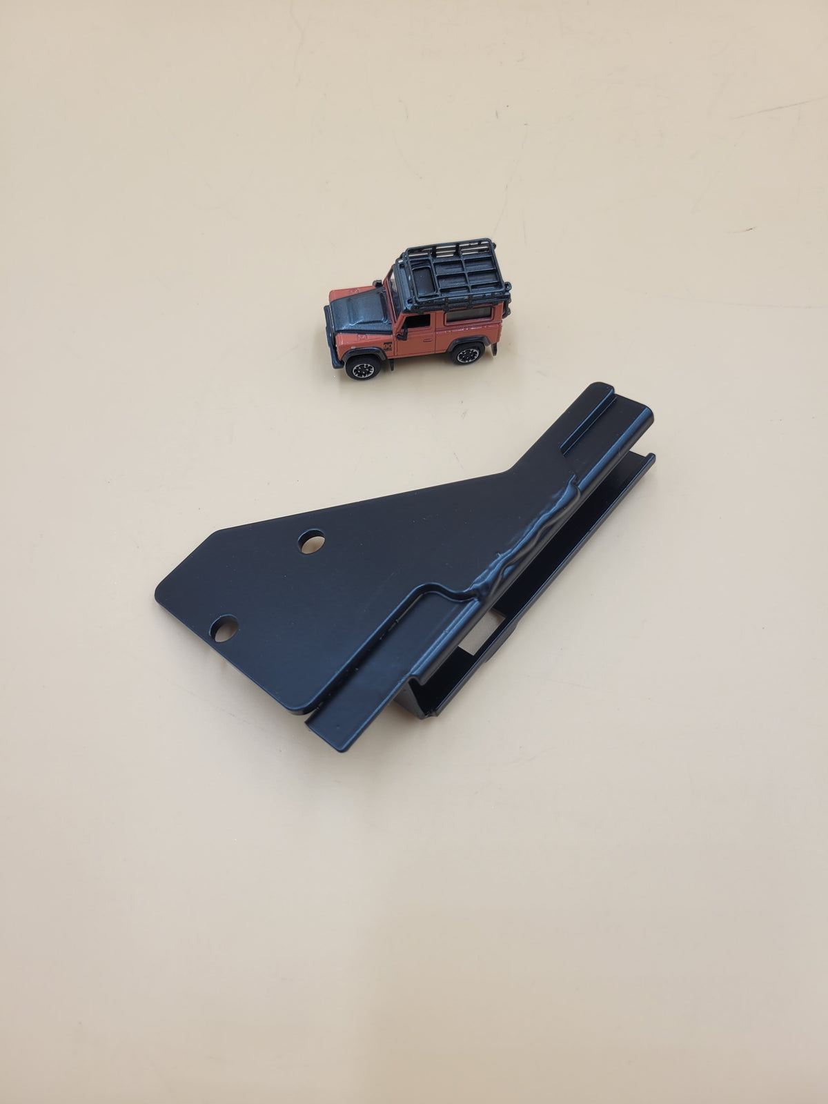 LR DEFENDER Front Right Hand Check Strap Channel MUC6164