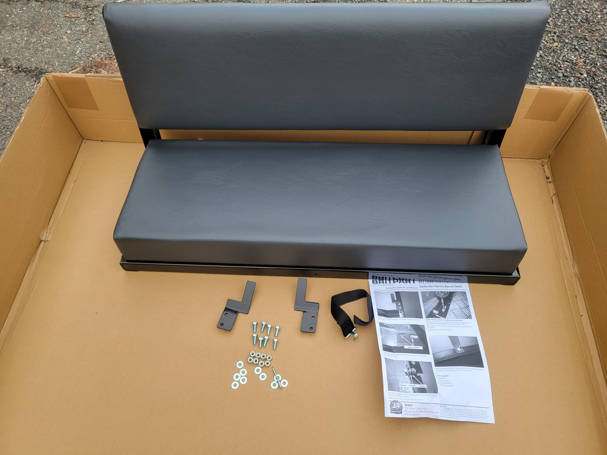 LR SERIES DEFENDER - up to 2007 Rear Bench Seat GREY 320737LCS