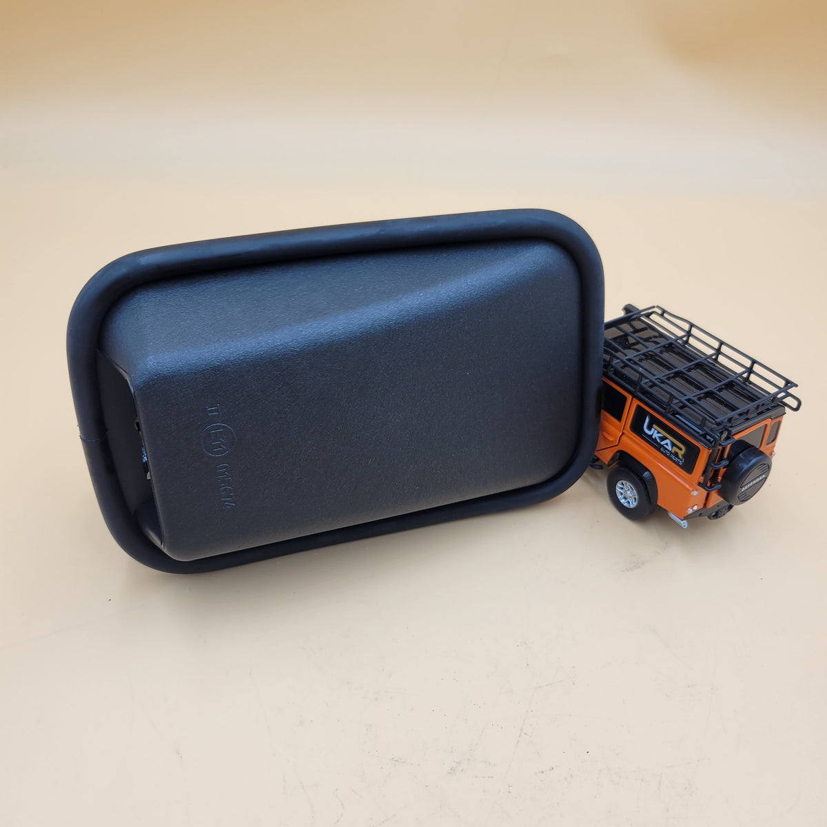 LR DEFENDER -16 MIRROR HEAD IN BLACK NO ARM MTC5084