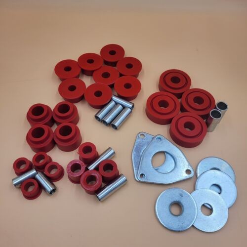 LR DEFENDER DISCOVERY RRC Polyurethane Bush Kit in Red DA2220