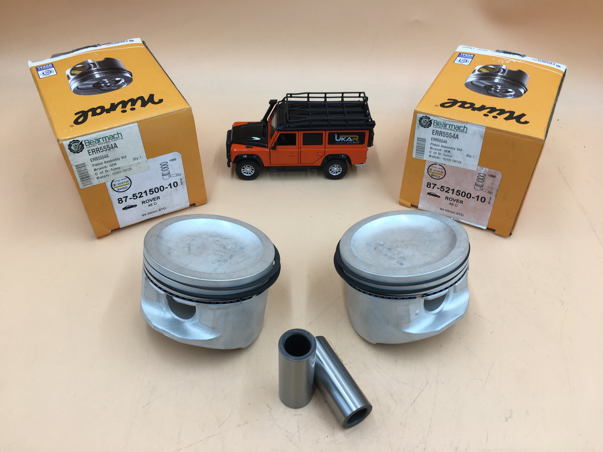 NURAL Land Rover Discovery 2 / Range Rover P38 2000-2002 engine piston assy 4.6HC set x2 ERR5554