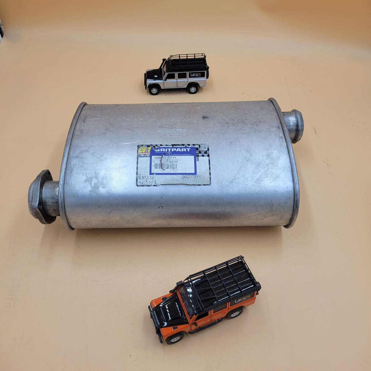 LR SERIES IIA III 109" V6 2.6 Petrol 67-84 Exhaust Silencer Muffler 562737