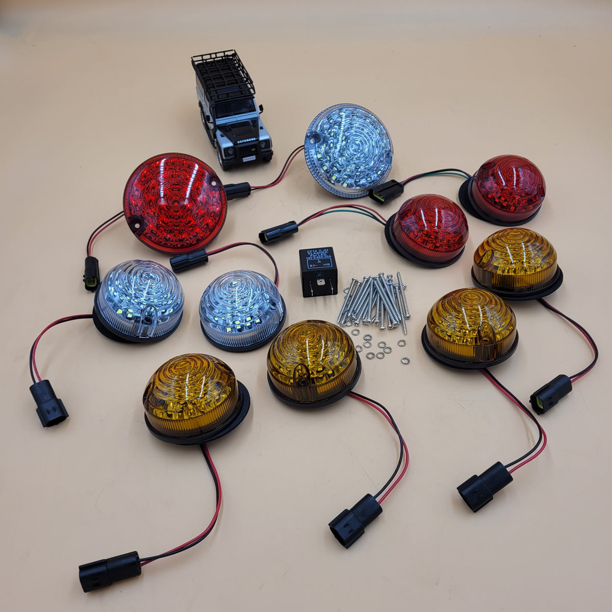 Deluxe LED coloured light kit Part DA1292