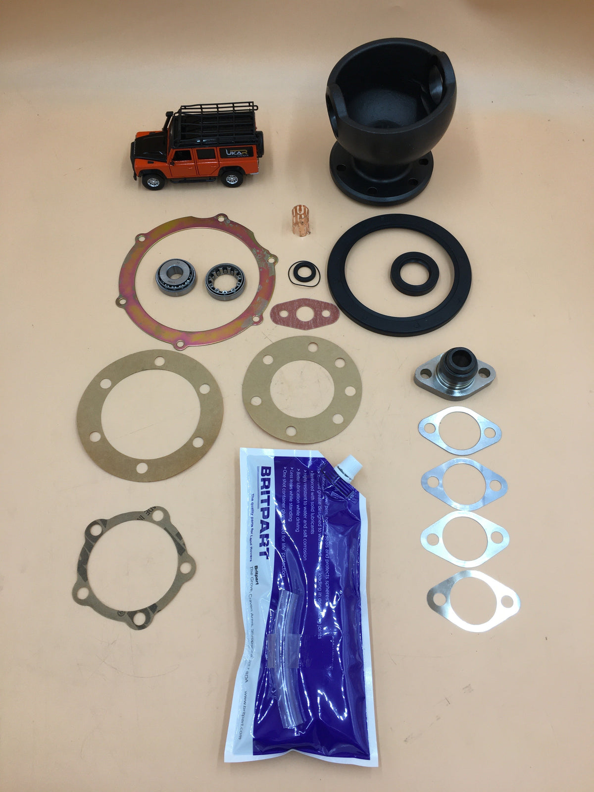LR DEFENDER 98- Repair kit with swivel housing With ABS DA3180