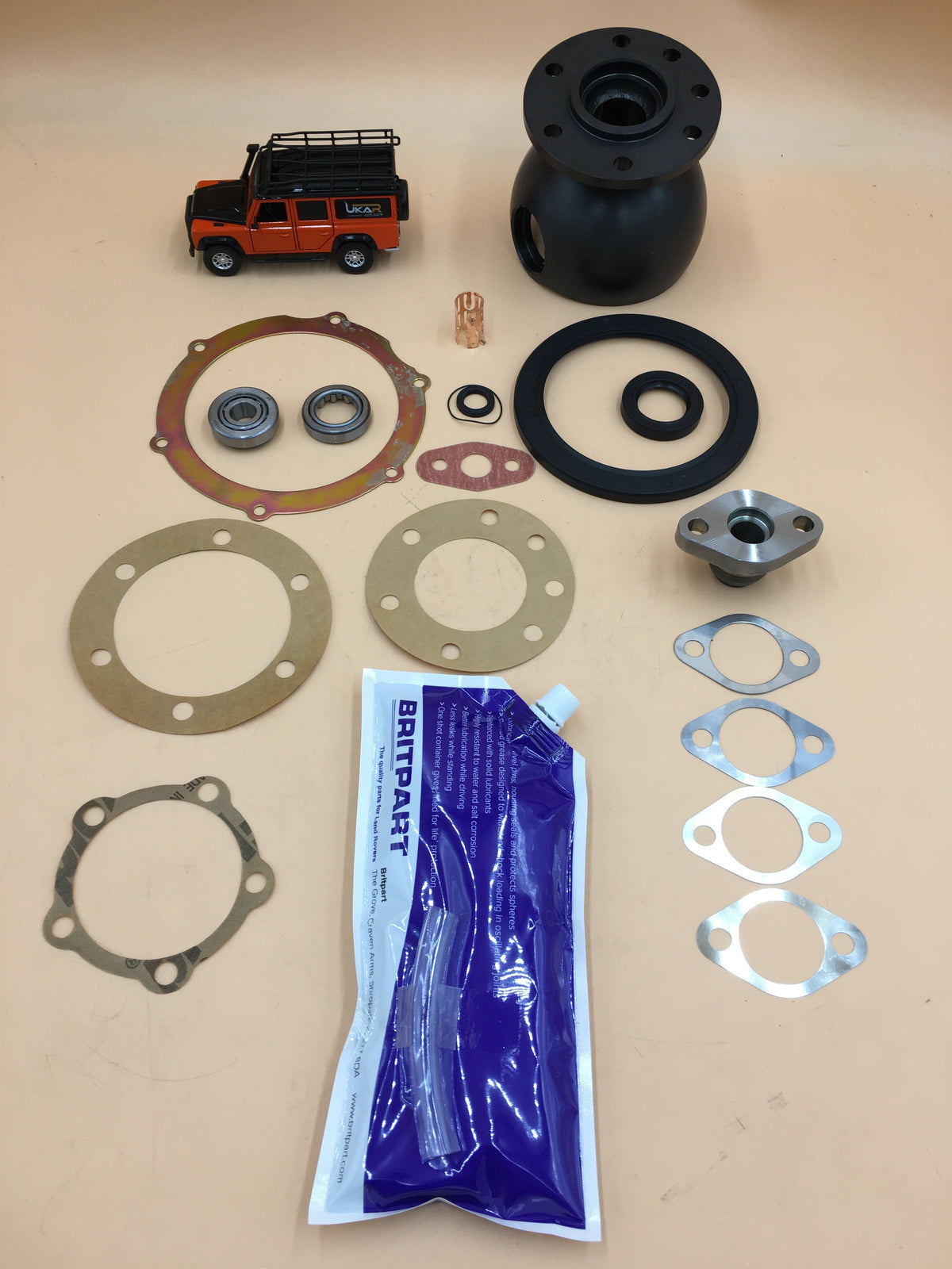 LR DEFENDER 98- Repair kit with swivel housing With ABS DA3180
