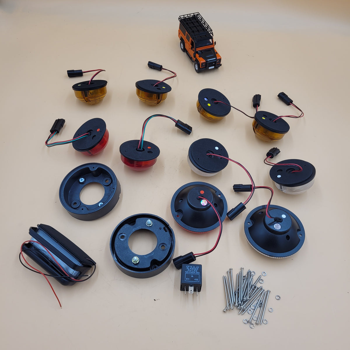 Deluxe LED coloured light kit Part DA1292A