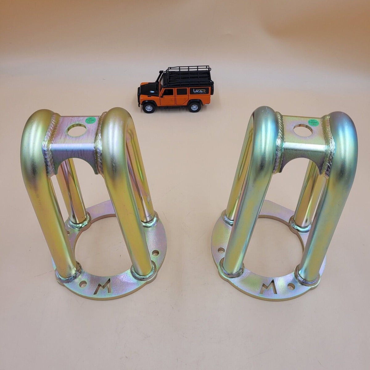 LR DEFENDER DISCOVERY RRC Tubular Front Shock Turrets Standard Height TF504