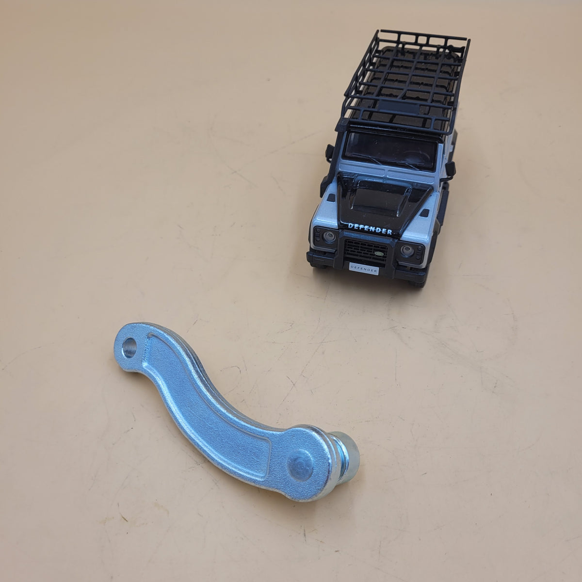 LR DEFENDER -16 Front Right Door Check Strap Arm BHQ710040