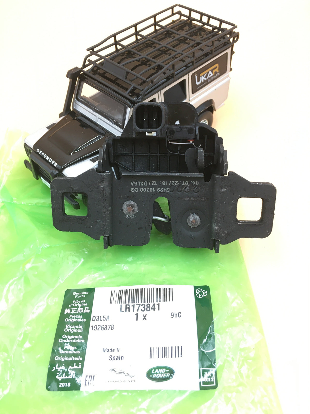 LAND ROVER RANGE ROVER SPORT BONNET HOOD SWITCH ANTI-THEFT OEM LR041431
