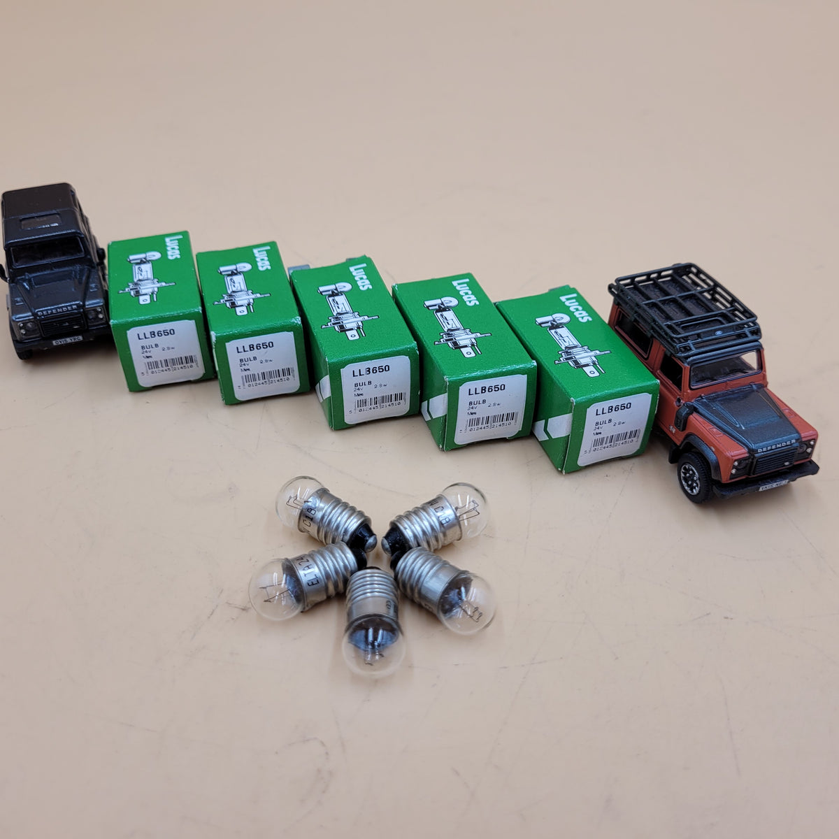 Bulb 24V Set of 5 Part 500918