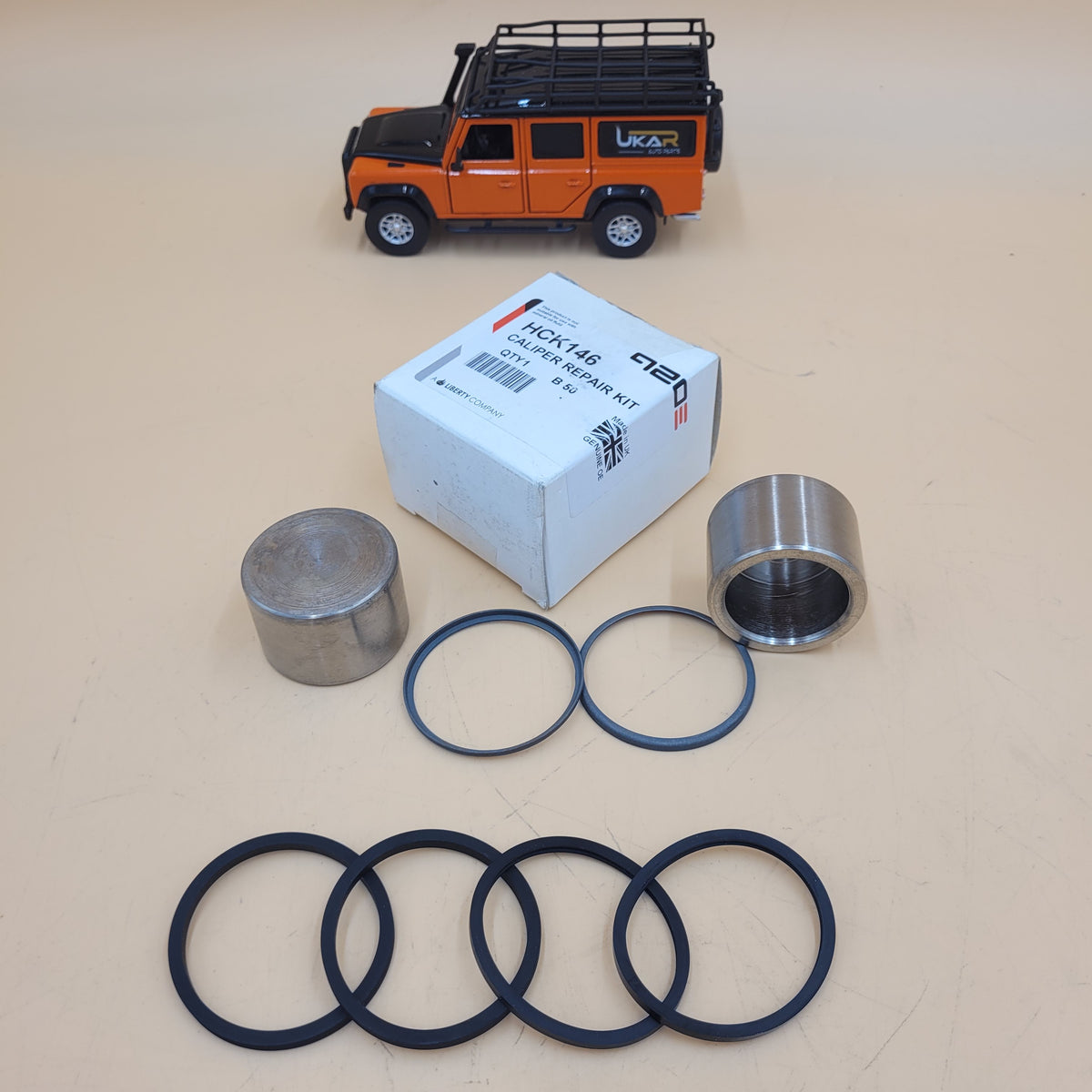 LR DEFENDER -06 / DISCOVERY I / RR Classic Rear Brake Caliper Overhaul Kit Part STC1279