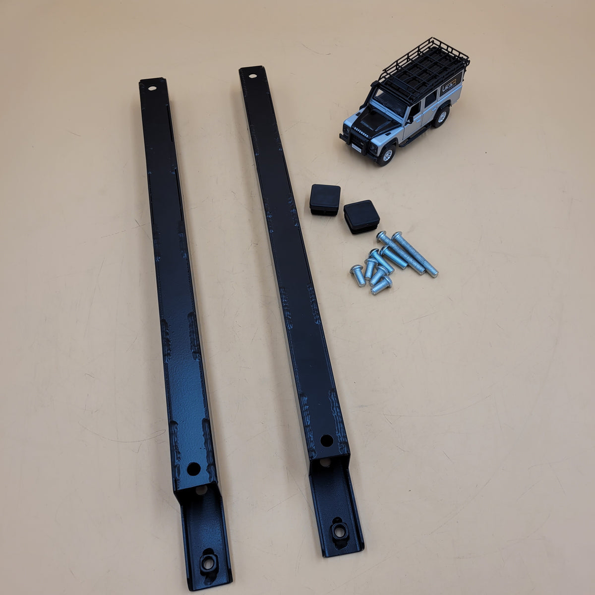LAND ROVER DEFENDER EXTENDED SEAT RAILS DA2148 NEW