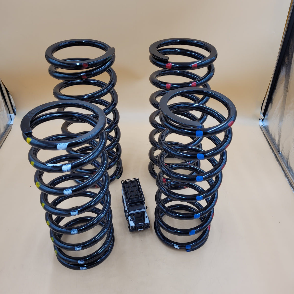 Defender 110 Front and Rear HD Coil Springs