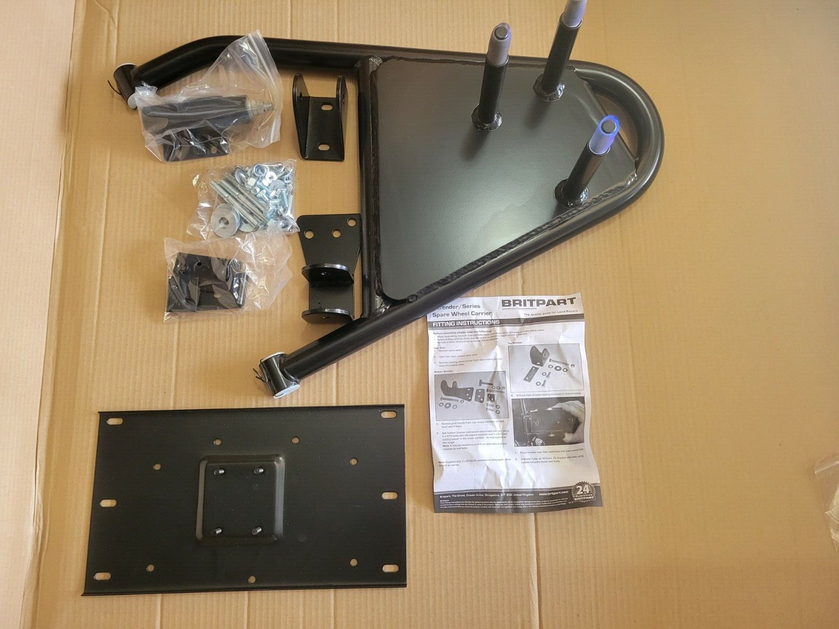 LR SERIES IIA & III DEFENDER -16 FULL DOOR SPARE WHEEL CARRIER SWINGAWAY DA2232