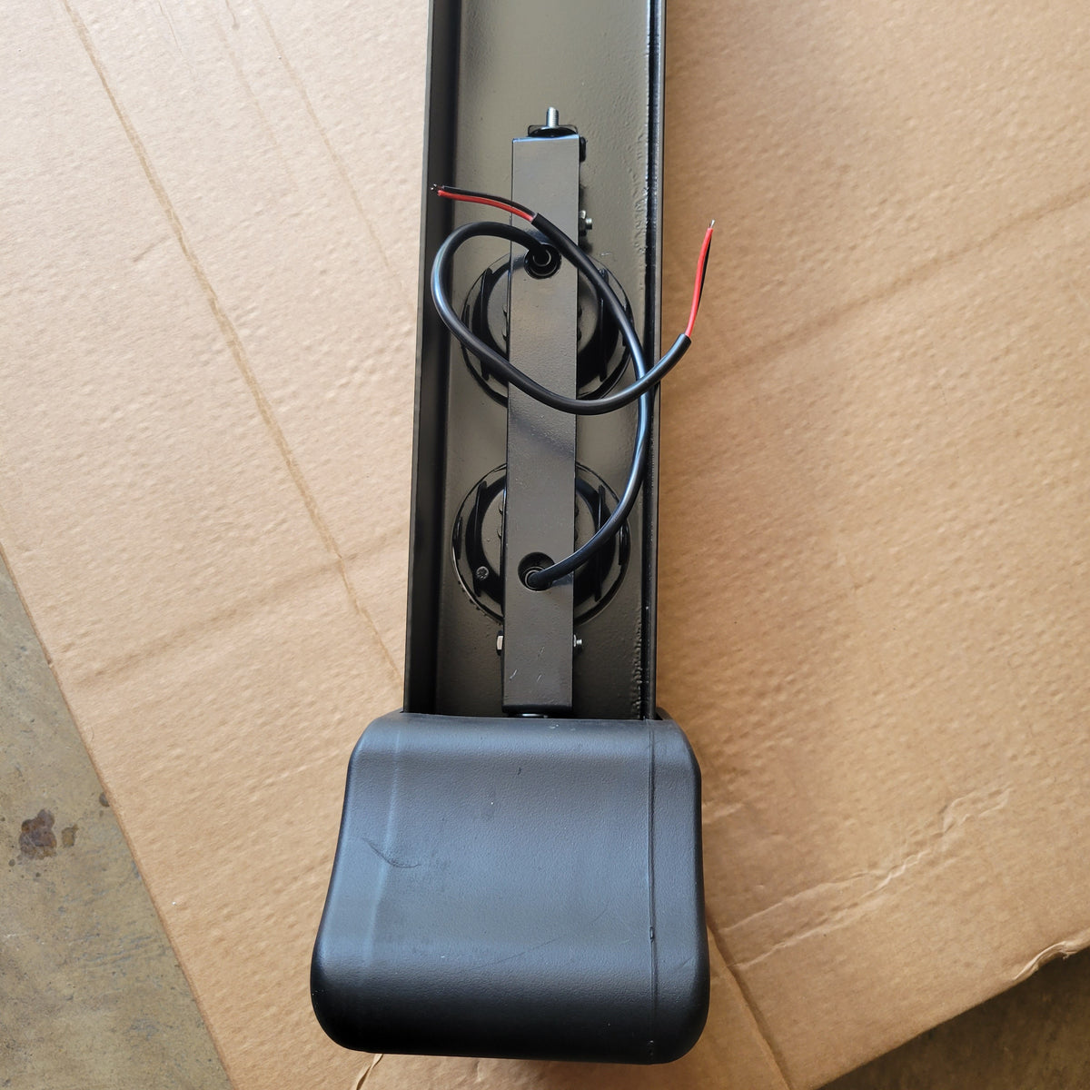 LR Defender Front Bumper with Twin Round LED Lights Part BA4145UK