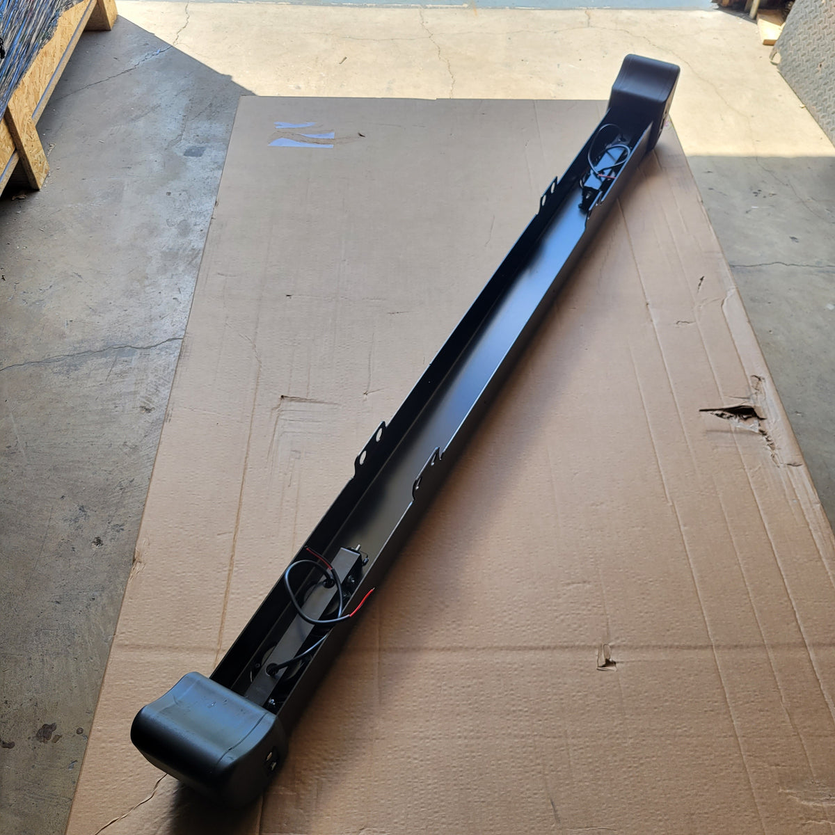LR Defender Front Bumper with Twin Round LED Lights Part BA4145UK
