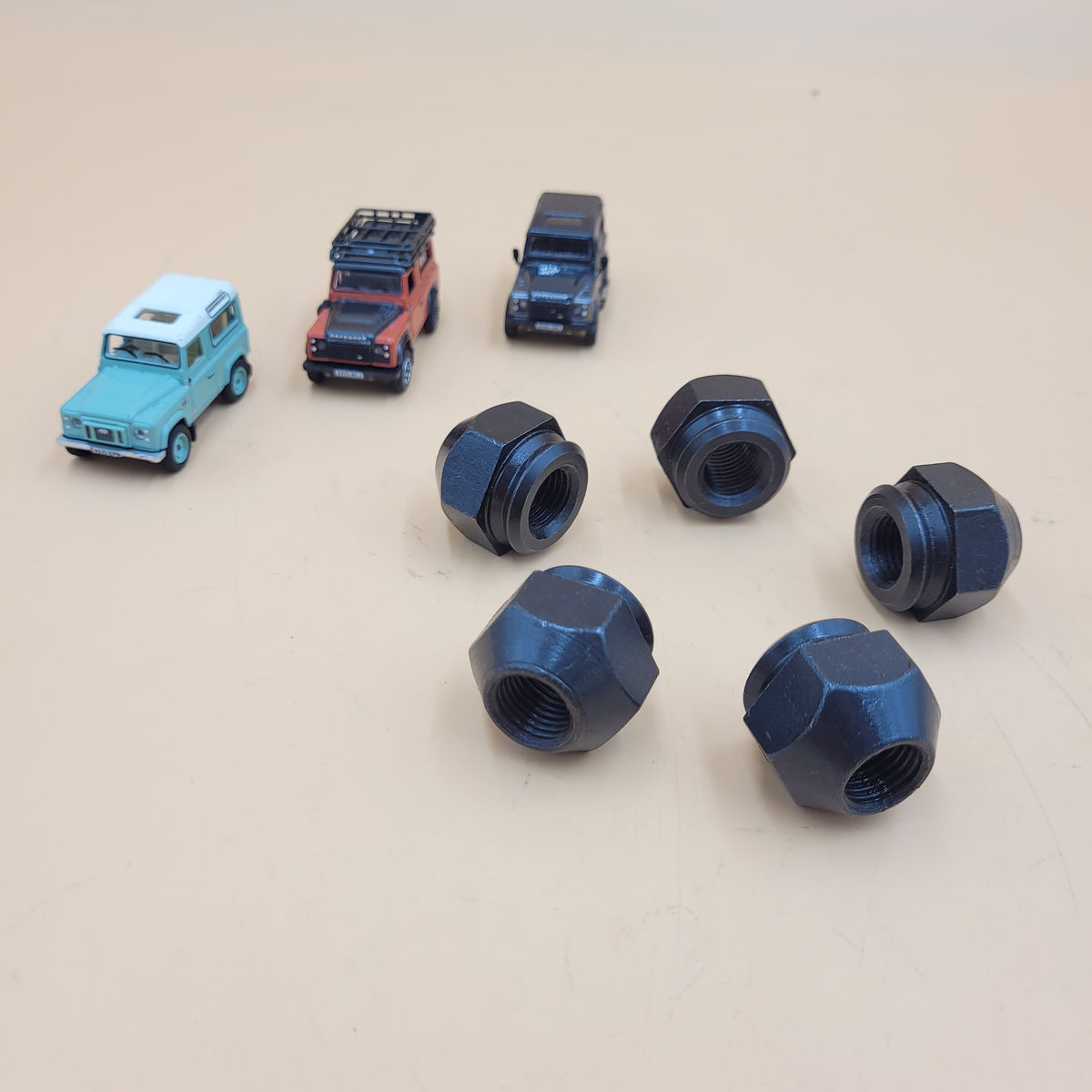 LR DISCOVERY II Range Rover P38 -02 Steel Wheel Nut ANR4851 Set X 5