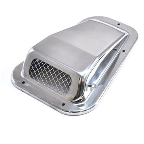 Land Rover Defender Stainless Steel Wing Top Air Intake Grill PAIR Left & Right