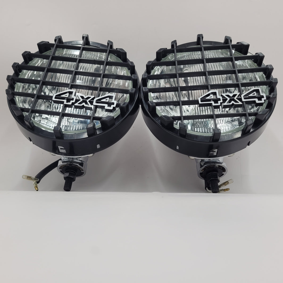 Land Rover Series I 8 inch HD Driving Lamps Black Part BA3035