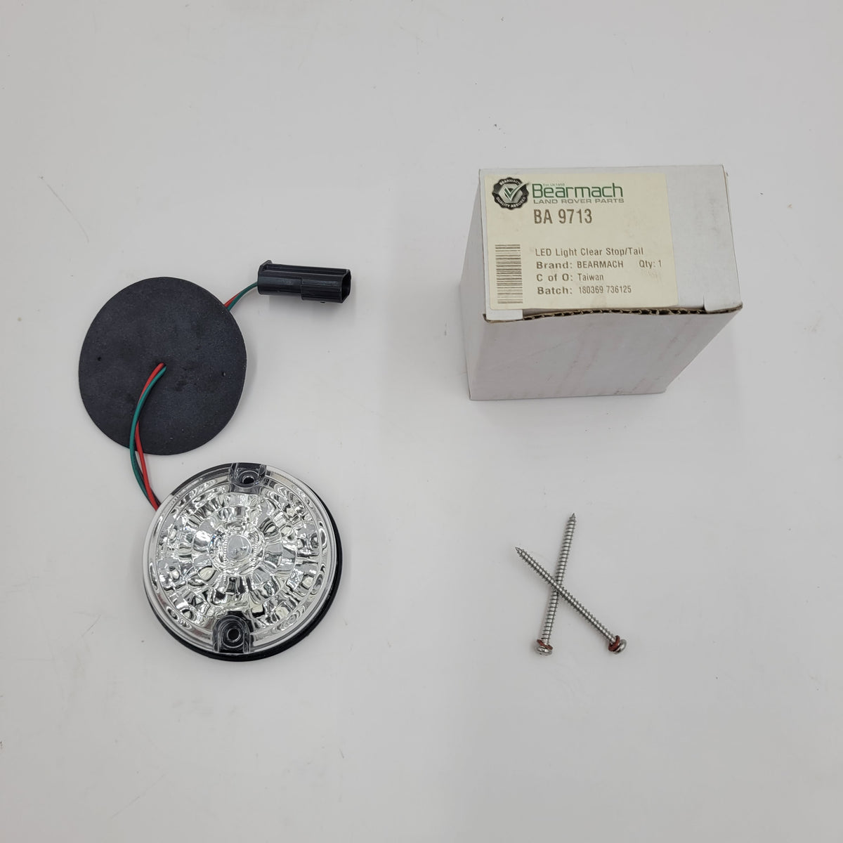 LED Clear Stop/Tail Lamp Part BA9713