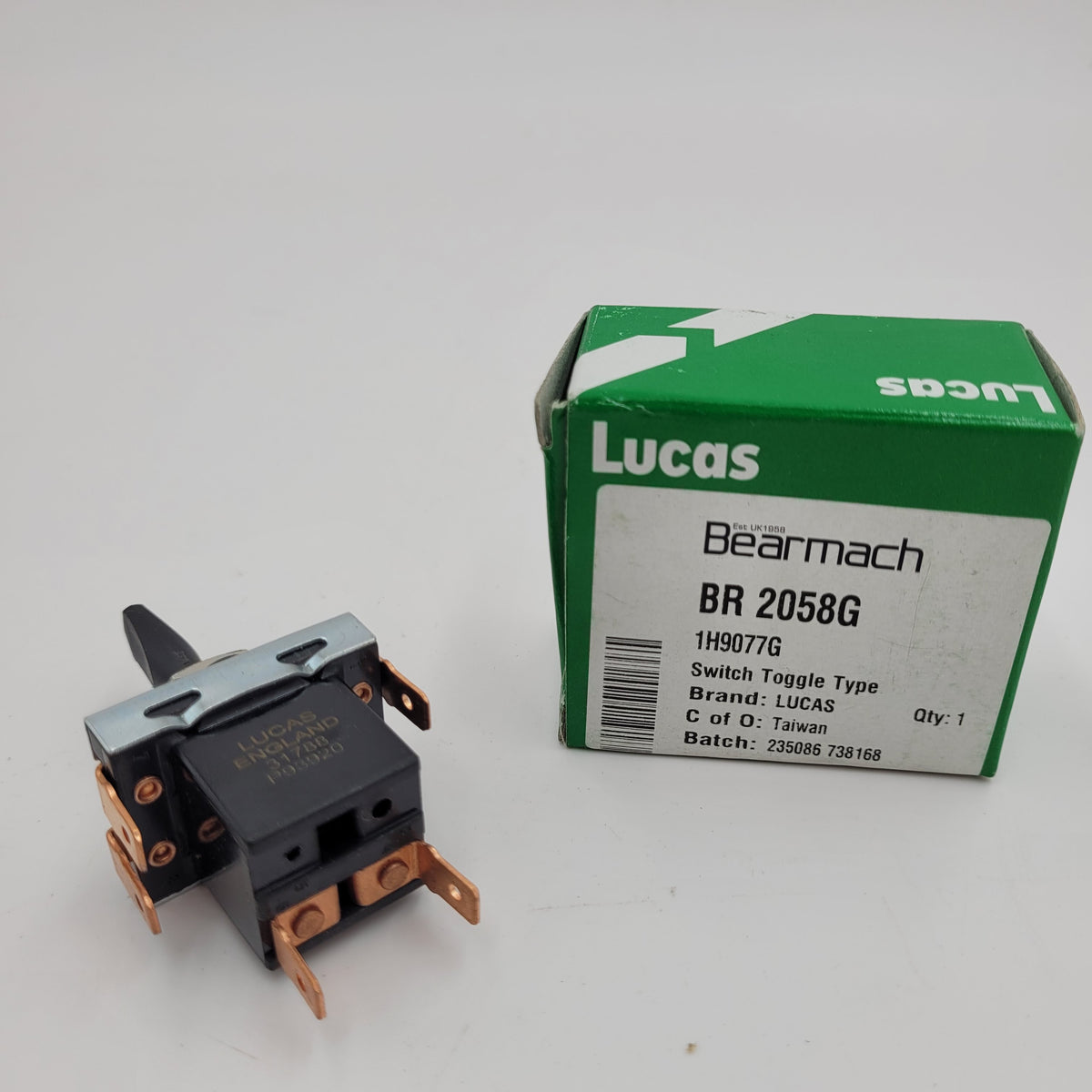 Toggle Switch Part BR2058G