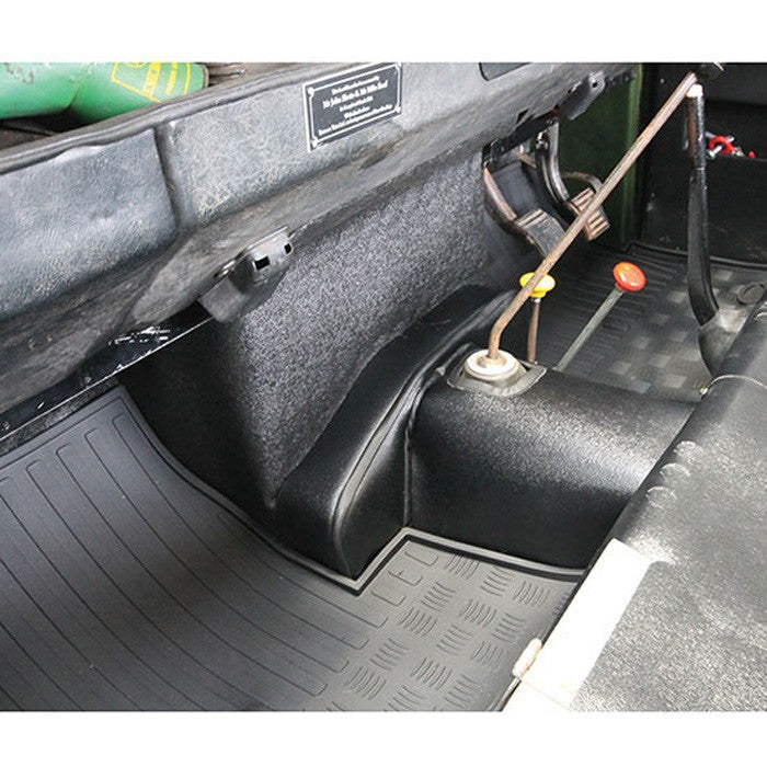 Land Rover For Series Front Pair Rubber Floor Mat Set EXT017-1