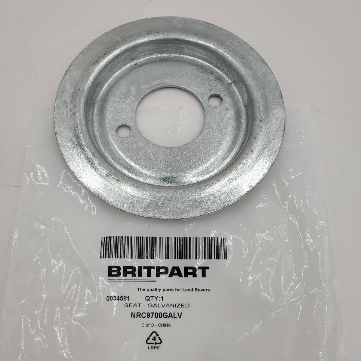 LR DEFENDER -16 DISCOVERY I RRC Front/Rear Spring Seat Part NRC9700GALV