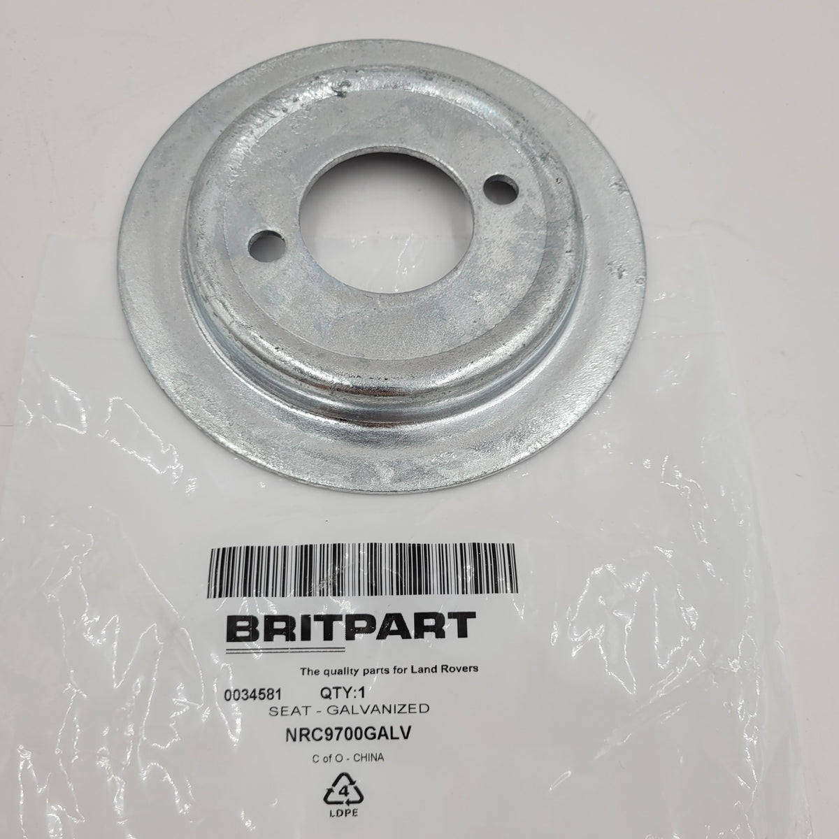 LR DEFENDER -16 DISCOVERY I RRC Front/Rear Spring Seat Part NRC9700GALV