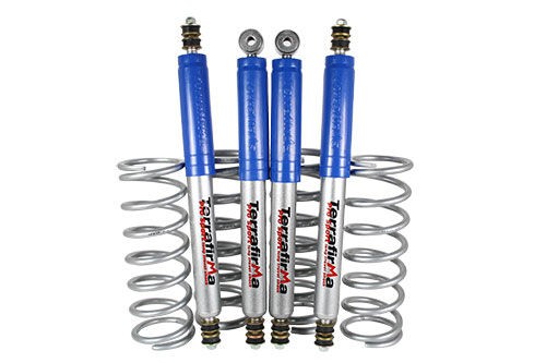 TERRAFIRMA Defender 110/130 2" lift heavy load suspension kit with +2" Pro Sport shocks TF211