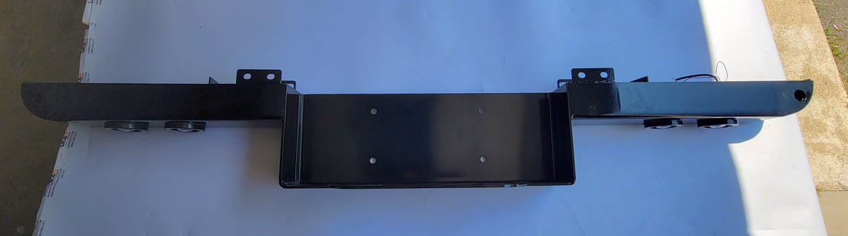 Land Rover Defender Front Winch Bumper with Round LEDs Part LRB836