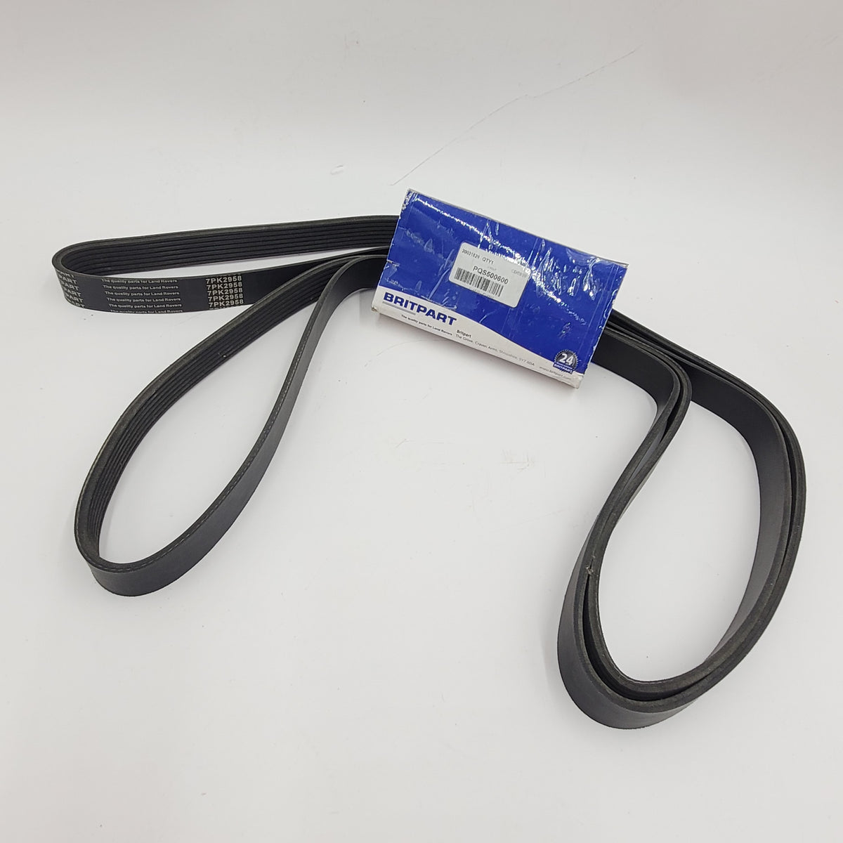 LR DEFENDER 2.4PUMA Drive Belt with AC PQS500600 7PK2958