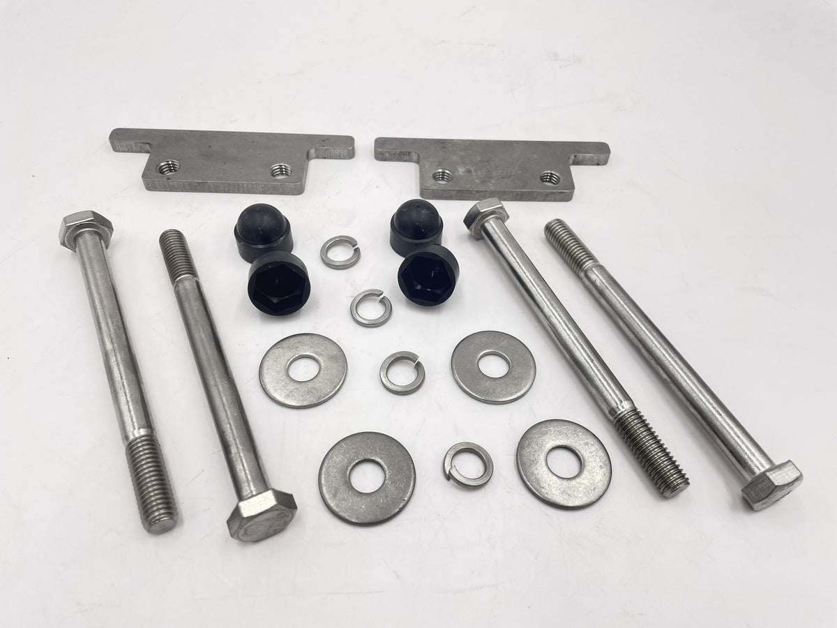 LAND ROVER DEFENDER 90 110 130 STAINLESS STEEL BUMPER BOLT KIT - DA1139 & DA117