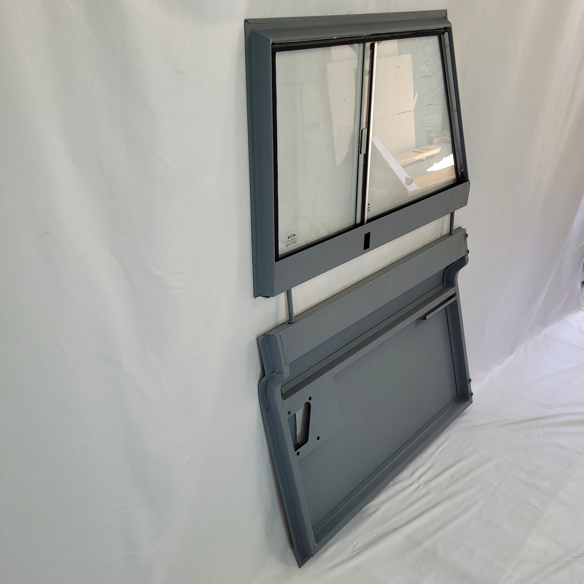 Land Rover Series II, Series III Half Door Bottom with Glazed Glass Assembly LH 395534 and MTC5383
