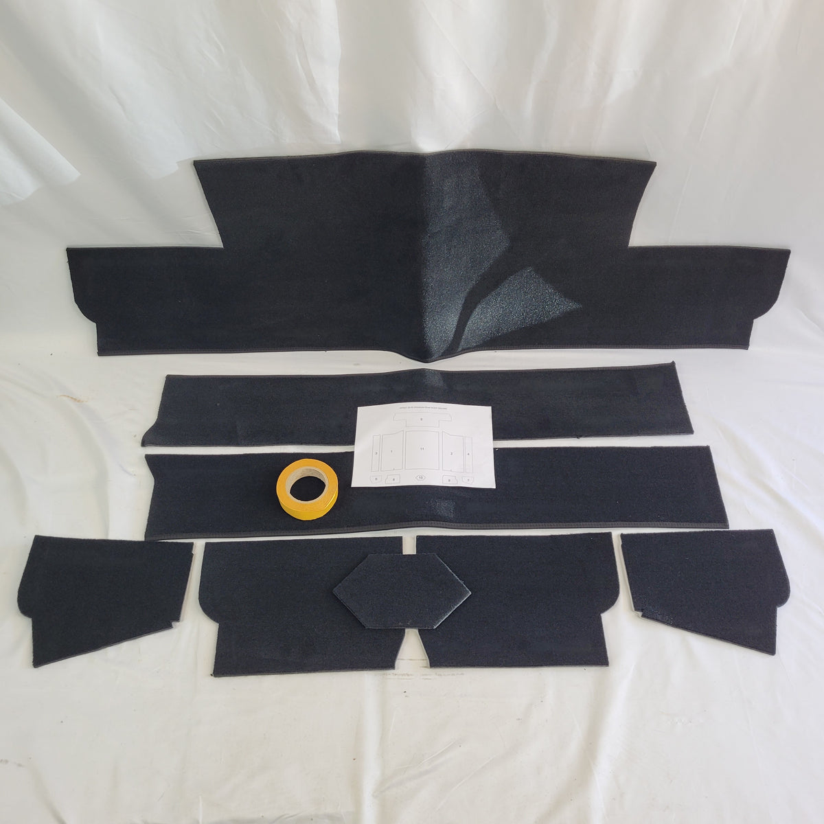 LR Defender 90' R380 Premium Carpet Set Full EXT021-3