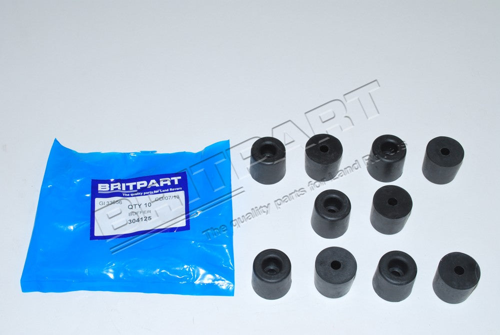 SET of 2 Defender / Series Rear Seat Mount Buffer Part 304125
