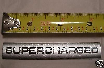 LAND ROVER RANGE ROVER GENUINE BADGE CHROME SUPERCHARGED PLUS EAP500320MMM