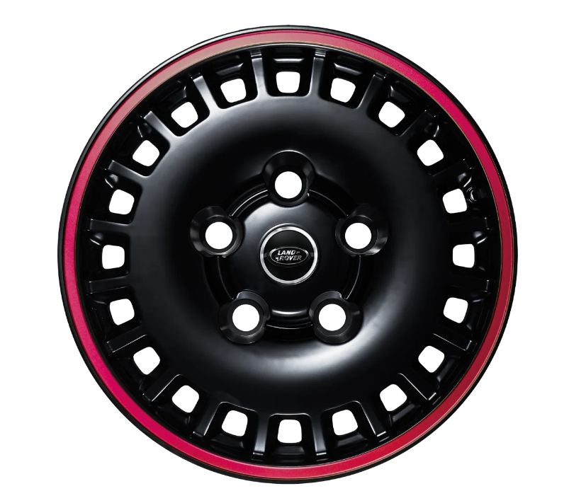 8X18" SET of 4 KAHN DEFENDER (1991-2016) HUNTSMAN 1945 RETRO CLASSIC LIGHT ALLOY WHEELS