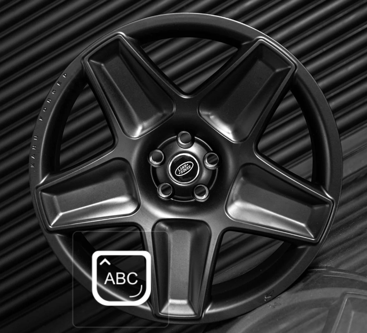 9.5X23" SET of 4 KAHN DEFENDER 2020-PRESENT MONDIAL FORGED LIGHT ALLOY WHEELS
