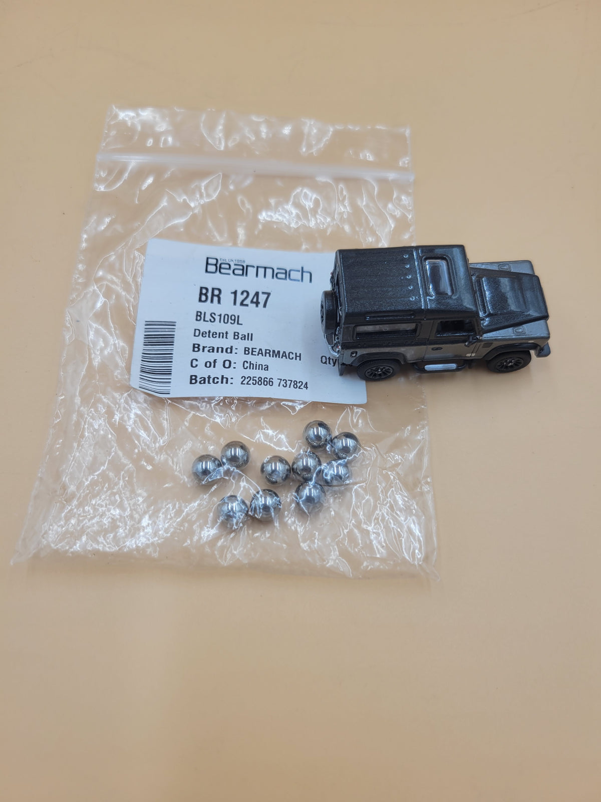 Set of 10 Land Rover STEEL BALL 9/32 GRADE 10 BR1247