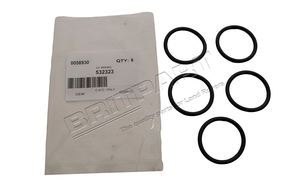 LR DEFENDER -06 /DISCOVERY I/RR CLassic Set of 5 Transmission O Rings Part 32323