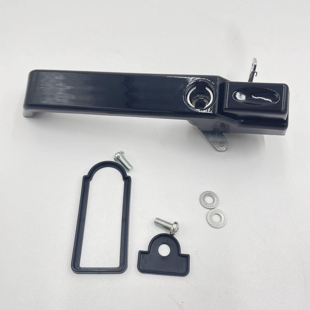 LR DEFENDER -06 Door Handle Assy LH FR Gloss Black With Gasket JM-99005B / MXC7651GB