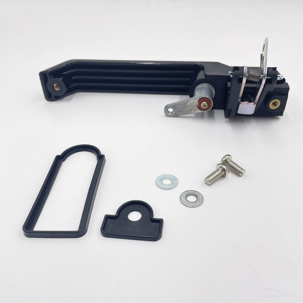 LR DEFENDER 87-06 Door Handle Assy FR RH Gloss Black With Gasket JM-99006B / MXC7652GB